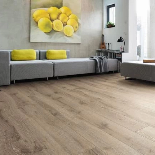 ДУБ ФЛАВИЯ СЕРЫЙ ЛАМИНАТ  HARO  TRITTY 100 ламинат для пола